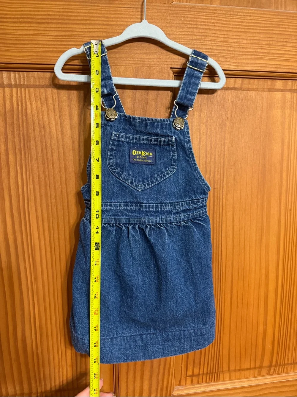 Vintage OshKosh B'gosh Denim Jumper Overall Dress